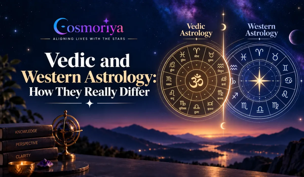 Vedic and Western Astrology: How They Really Differ