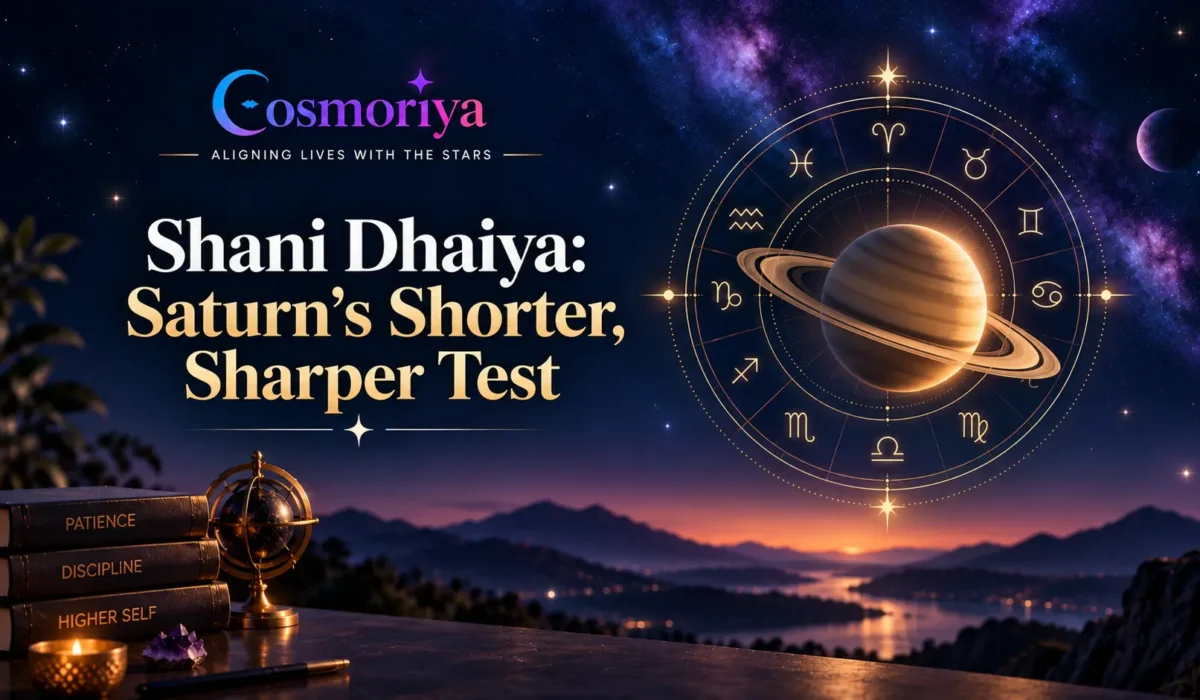 Shani Dhaiya: Saturn’s Shorter, Sharper Test