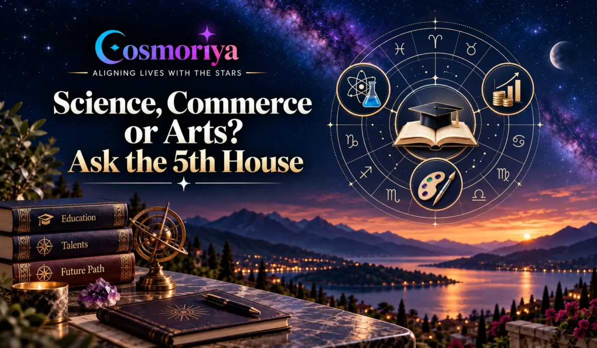Science, Commerce or Arts? Ask the 5th House